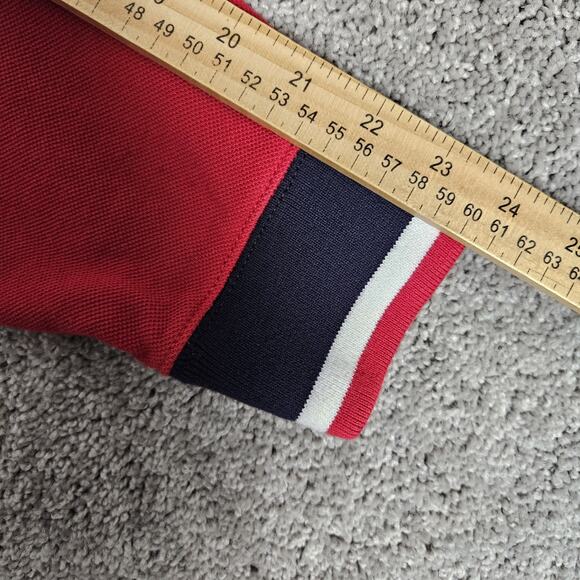 Polo Ralph Lauren Track Jacket Mens Large Red Team USA Vancouver 2010 Olympics - Picture 12 of 16